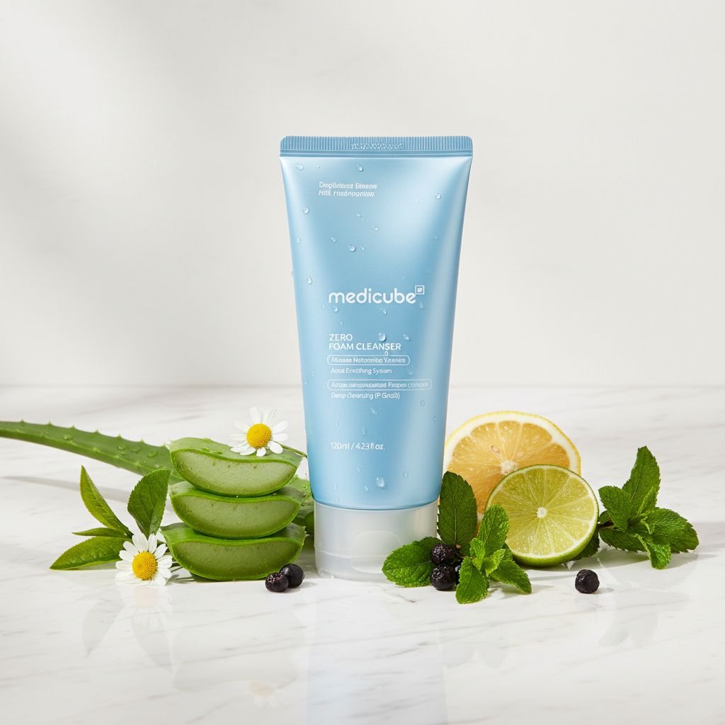 Medicube Zero Foam Cleanser – Mousse Nettoyante Purifiante 120 ml - ingredients