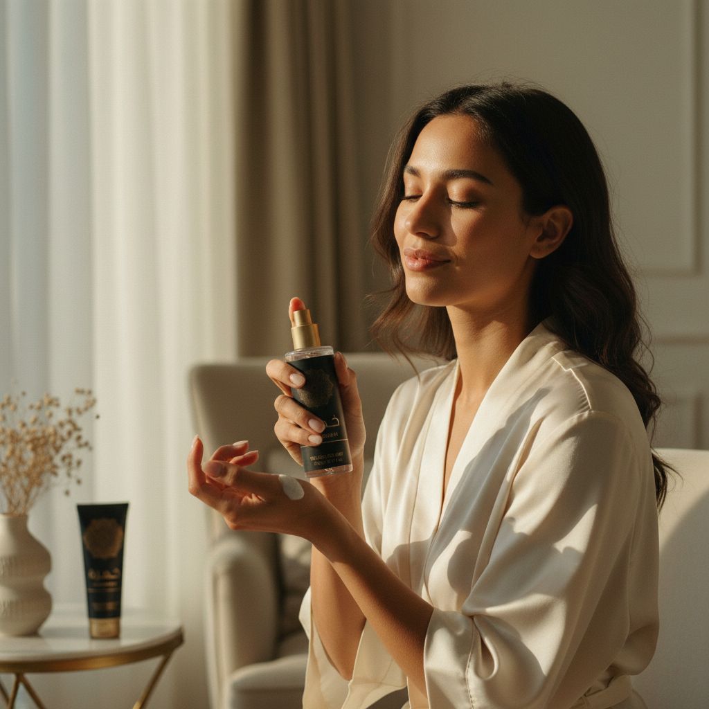 SULTAN EL WAHA Khamrah Coffret Brume 250ml & Lotion Parfumée 236ml - lifestyle