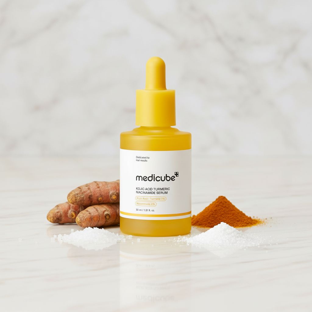 Medicube – Kojic Acid Turmeric Niacinamide Serum — Éclat unifié et luminosité - ingredients