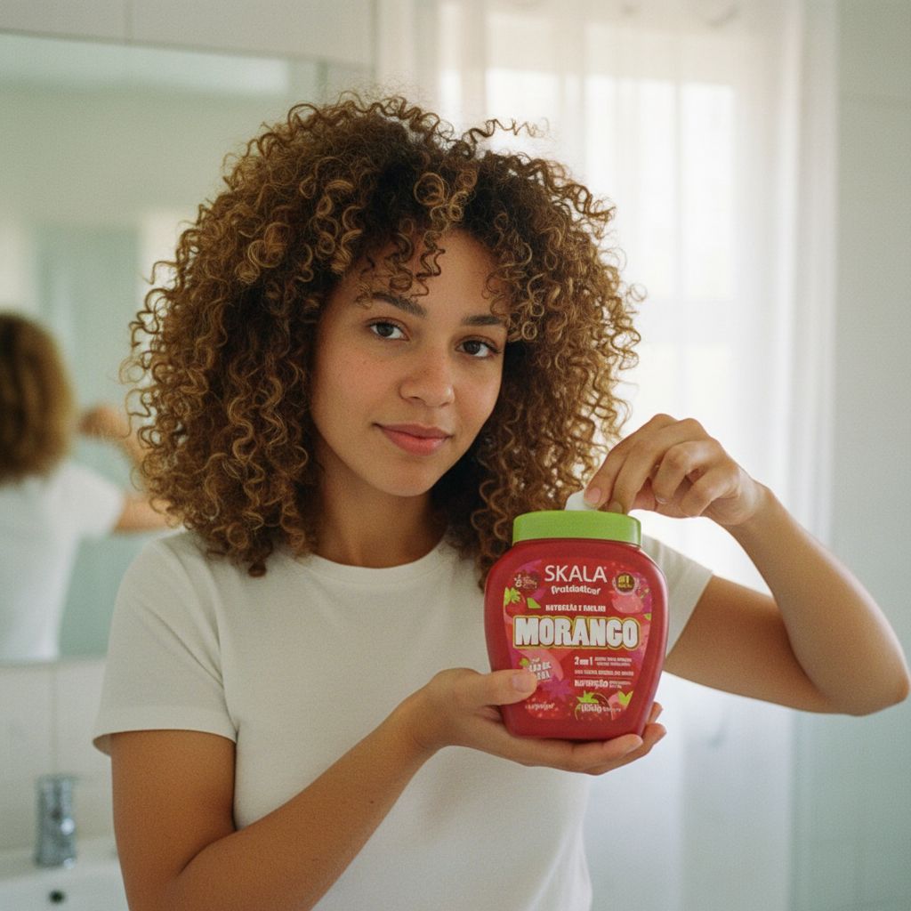 Skala Frutástica Morango Crème Capillaire Hydratante Multifonction 1kg - lifestyle