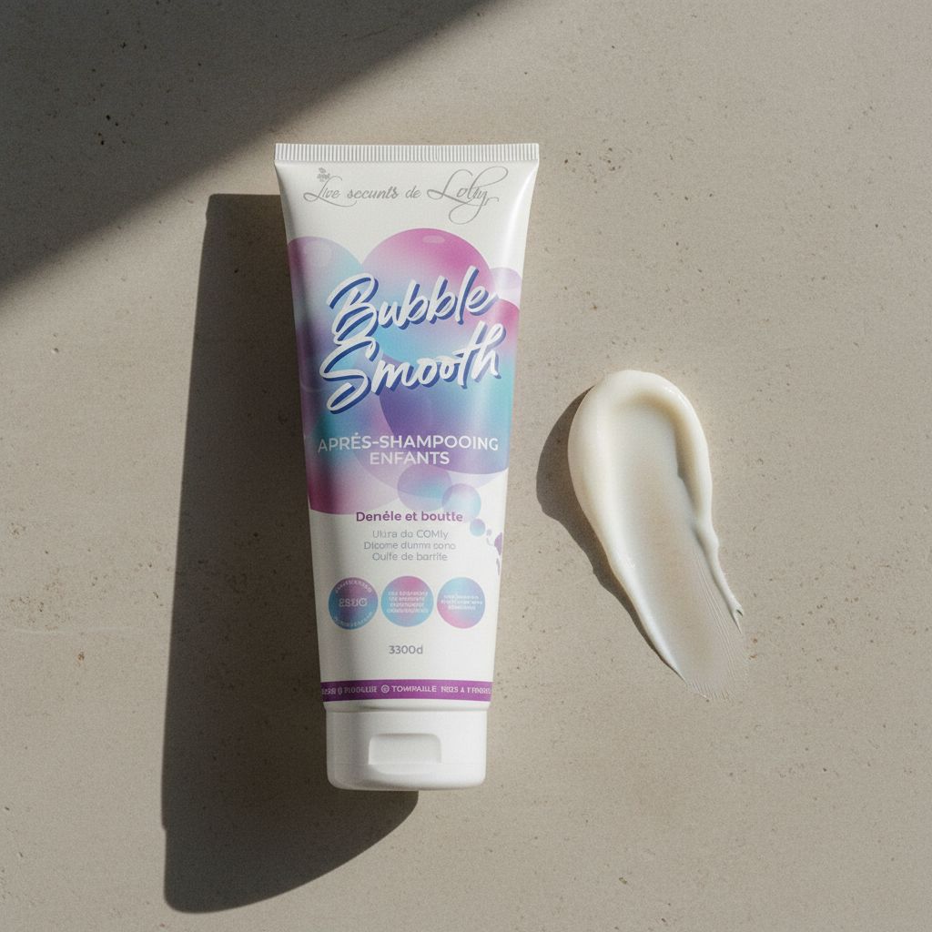 Les Secrets de Loly – Bubble Smooth Soin Lissant Enfant 250ml - texture