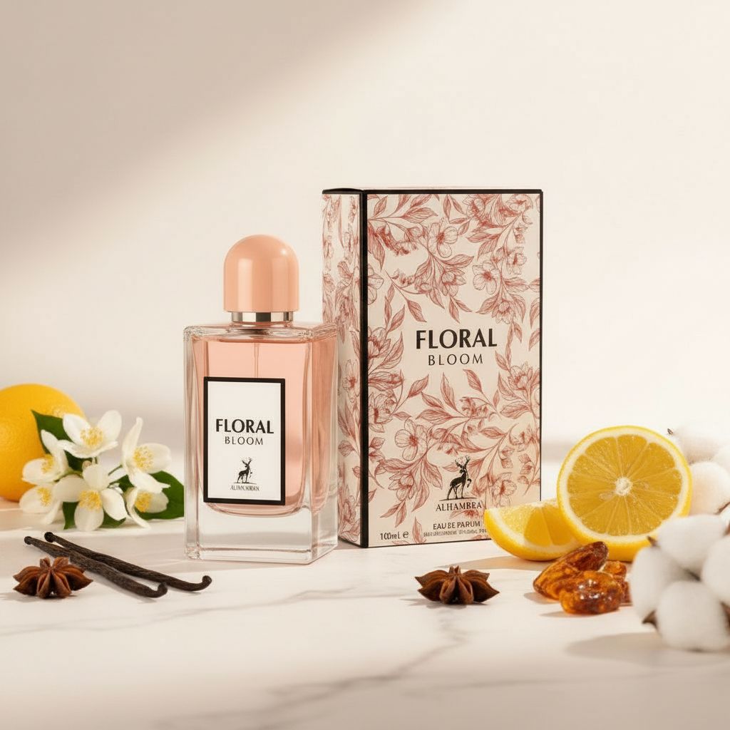 Maison Alhambra Floral Bloom Eau de Parfum -100ml - ingredients