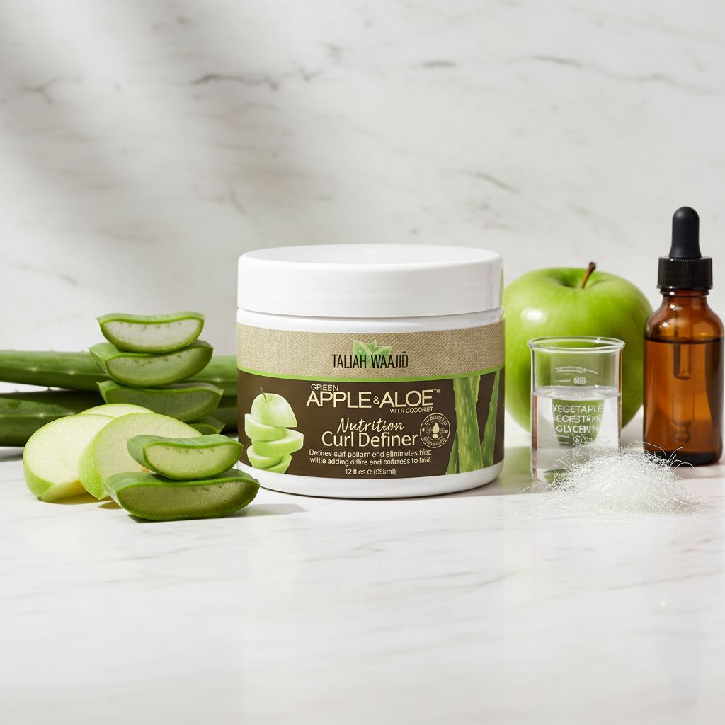 Taliah Waajid Green Apple & Aloe Curl Definer 355ml - ingredients