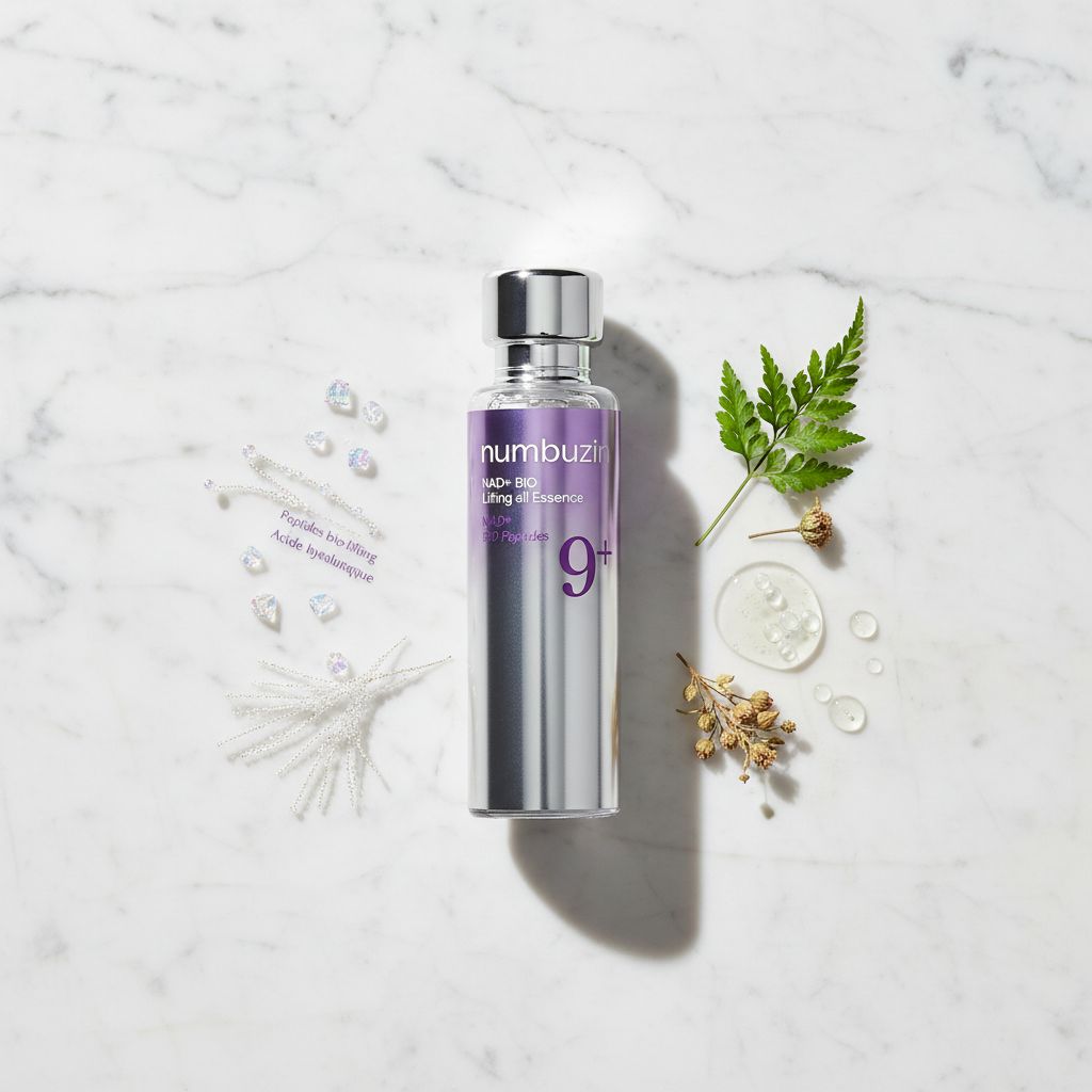[Numbuzin] No.9 NAD Bio Lifting Essence 50ml — Lifting et fermeté instantanés - ingredients