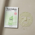 Torriden - Balanceful Cica Mask — Masque apaisant pour peau irritée - texture