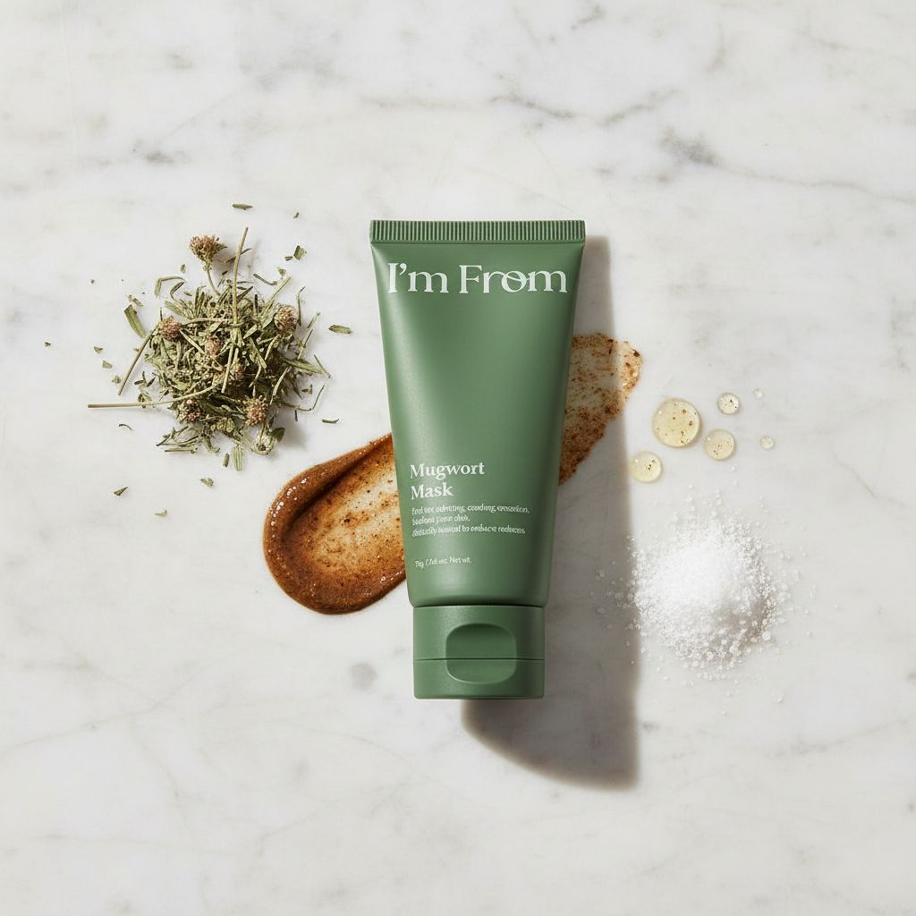[IM From] (Renew) MUGWORT MASK 70g — Masque purifiant à l'armoise - ingredients