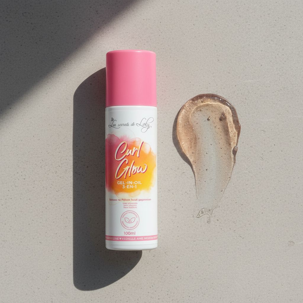 Les Secrets de Loly – Curl Glow Huile Brillance Boucles 100ml - texture