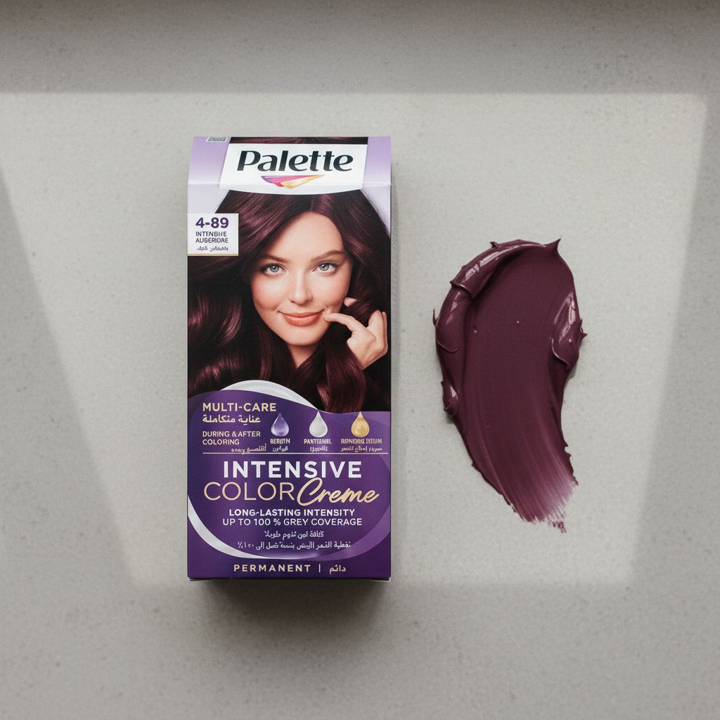 Palette Intensive Color 4-89 Intensive Aubergine - texture