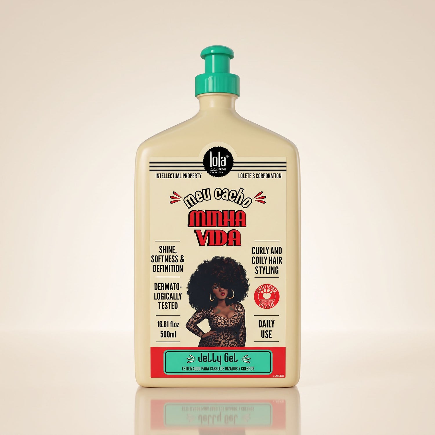 Lola Cosmetics – Meu Cacho Minha Vida Jelly Gel Définition & Fixation 500g - hero
