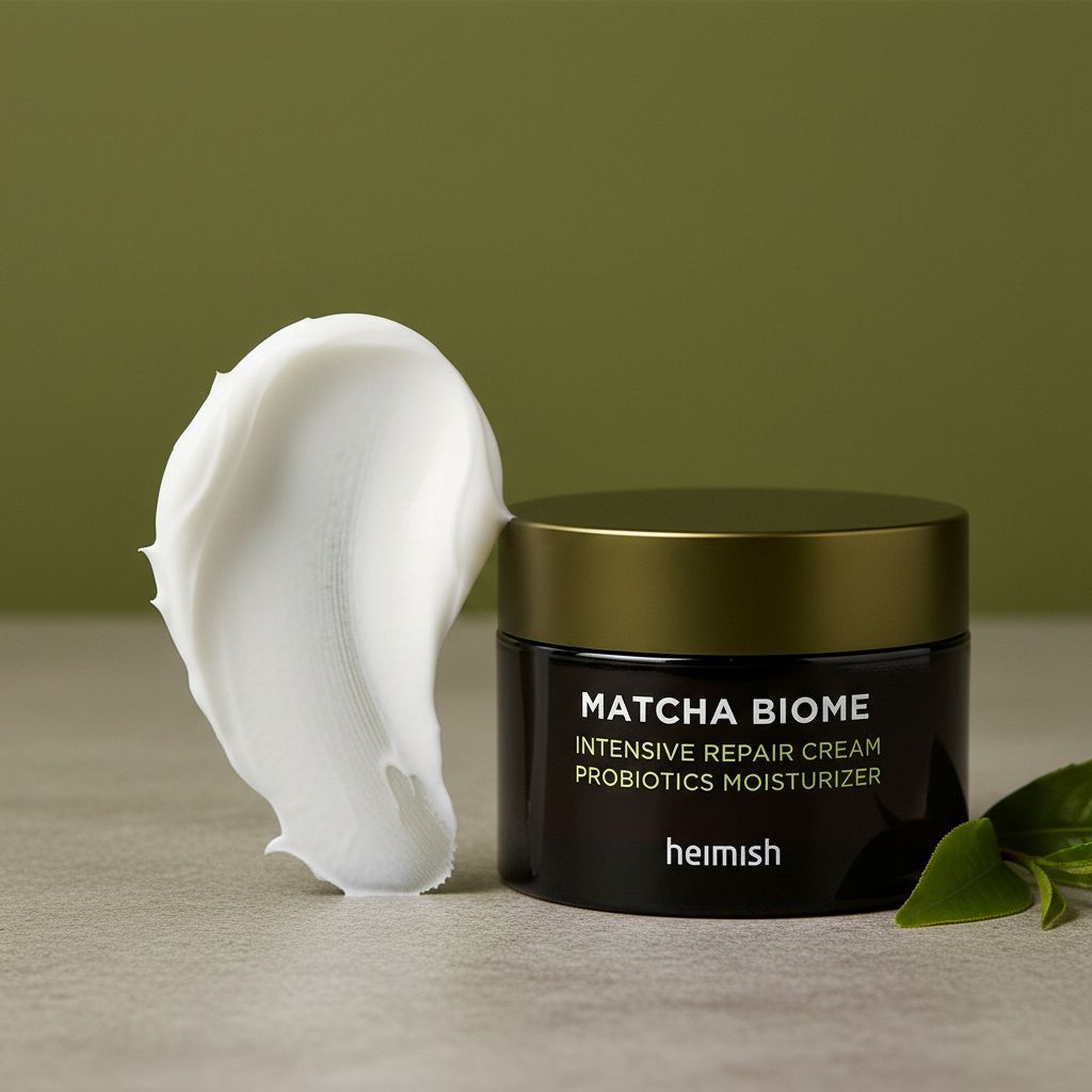 Heimish Matcha Biome Intensive Repair Cream – Crème Réparatrice Hydratante 50 ml - texture