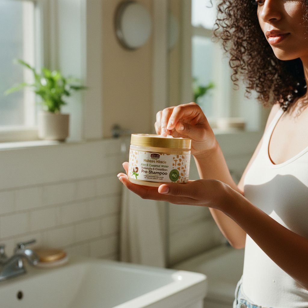 African Pride Moisture Miracle – Soin Pré-Shampoing Nourrissant 340g - lifestyle
