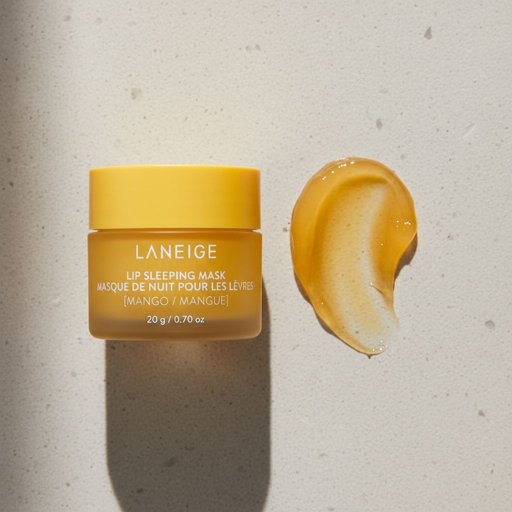 Laneige - Lip Sleeping Mask (Mango) 20g — Soin lèvres nourrissant et réparateur - texture